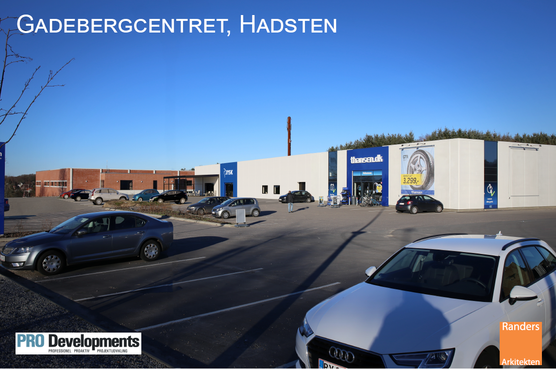 JYSK til Gadebjergcentret for Gadebjerg Invest ApS